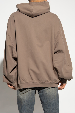 Balenciaga brown hoodie deals